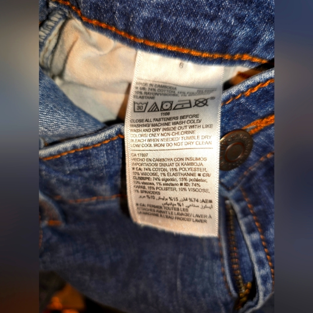 Old Navy Women’s Mid Rise Super Skinny Denim Jeans – Size Small - Picture 5 of 6